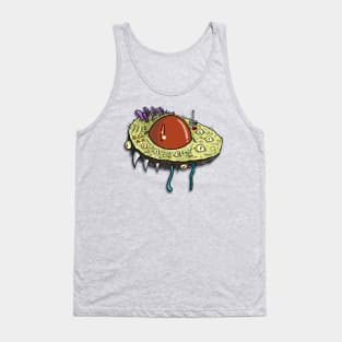 Alien avacado Tank Top